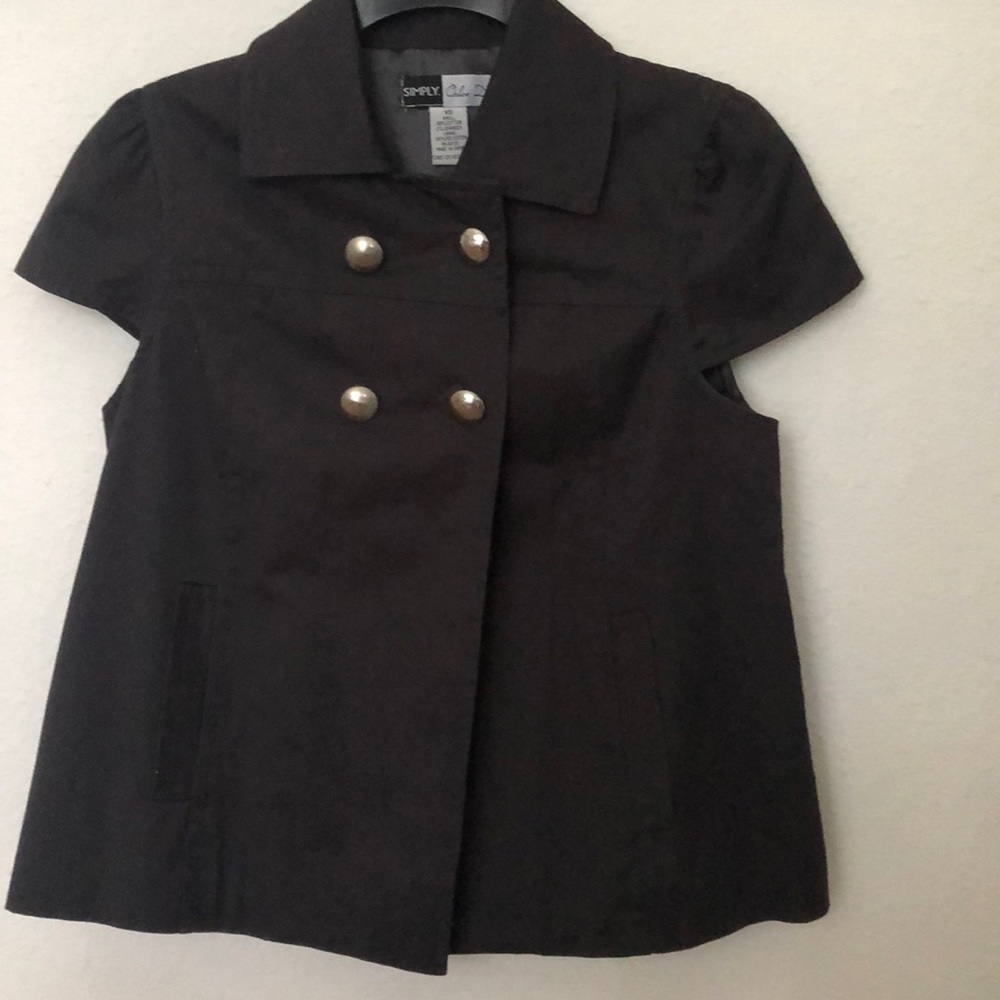 Cap sleeve jacket